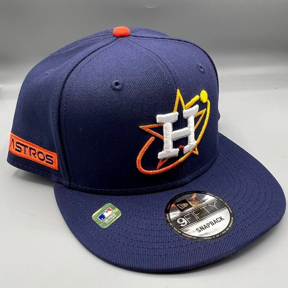Houston Astros Hat Men Purple 9Fifty New Era MLB Snap Back Cap New
